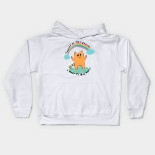 Cat Therapy Kids Hoodie